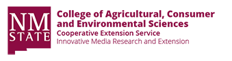 Logo: New Mexico State University - All About Discovery! (trademark) - College of Agricultural, Consumer and Environmental Sciences - Cooperative Extension Service